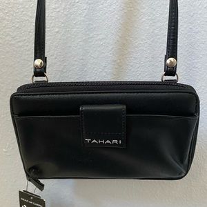 Tahari mini crossbody bag or wallet